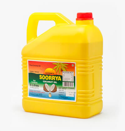 Soorrya Coconut oil 5 ltr